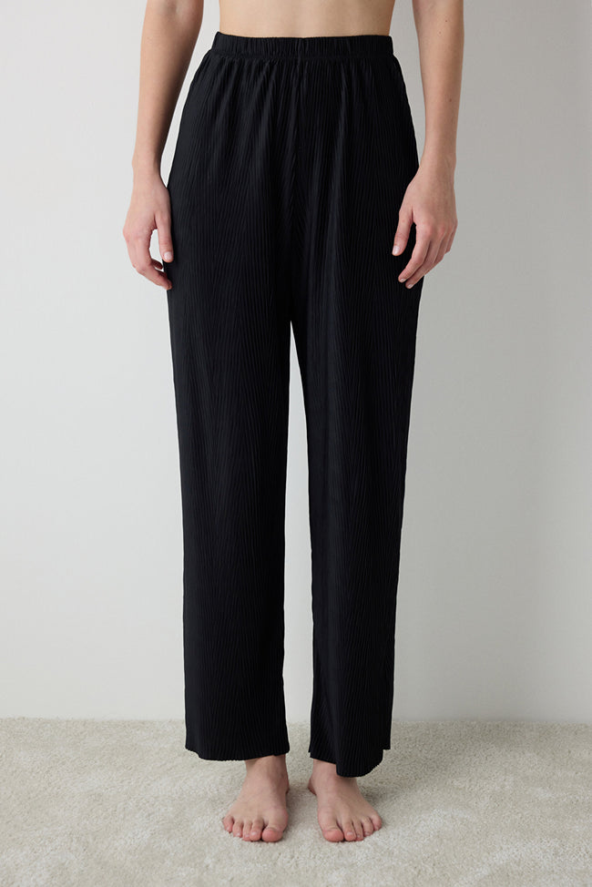 Fleur Black Trousers - Penti Loves Paris Collection Hover Image
