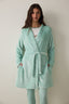 Mint Sleep-In Belted Soft Thermal Robe