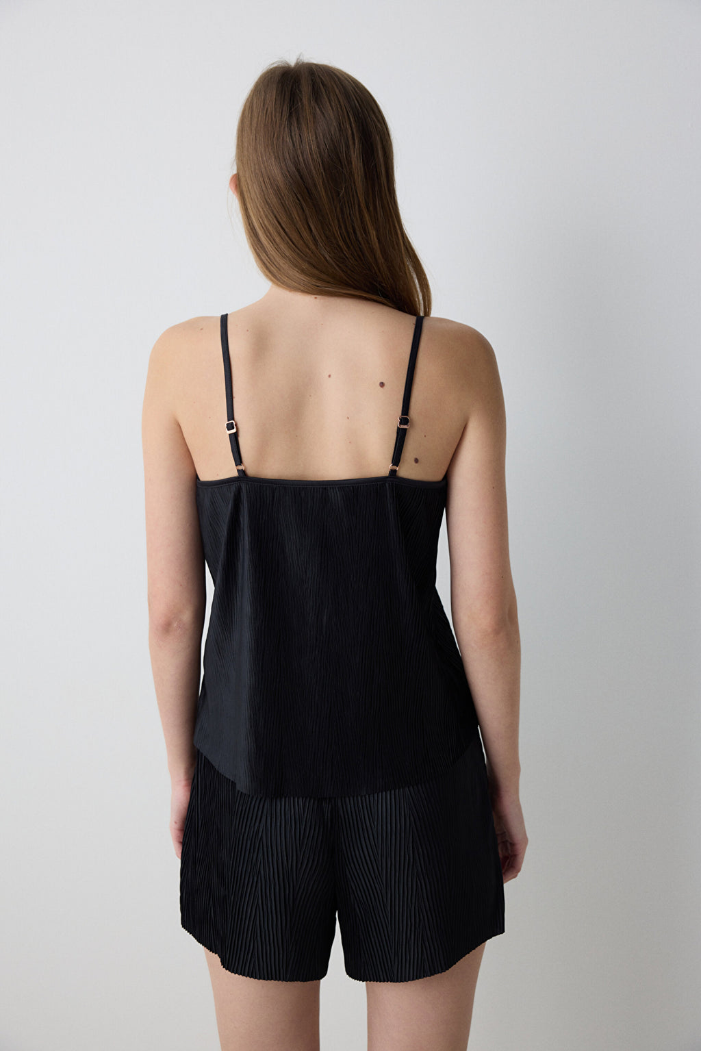Fleur Black Tank Top - Penti Loves Paris Collection