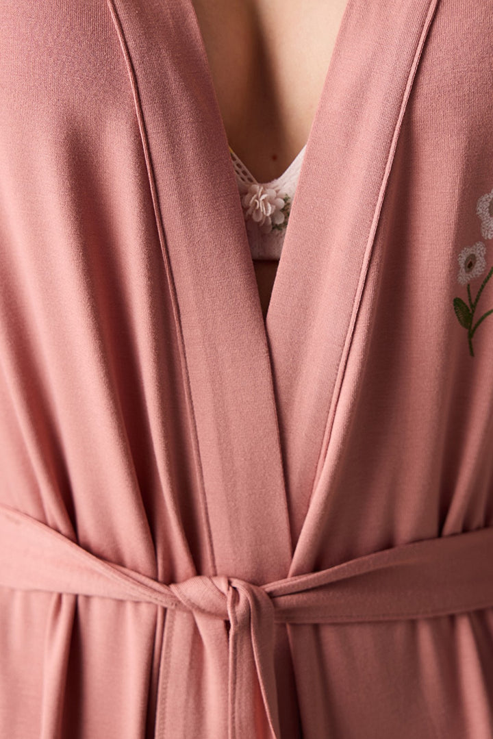 Margot Pink Dressing Gown