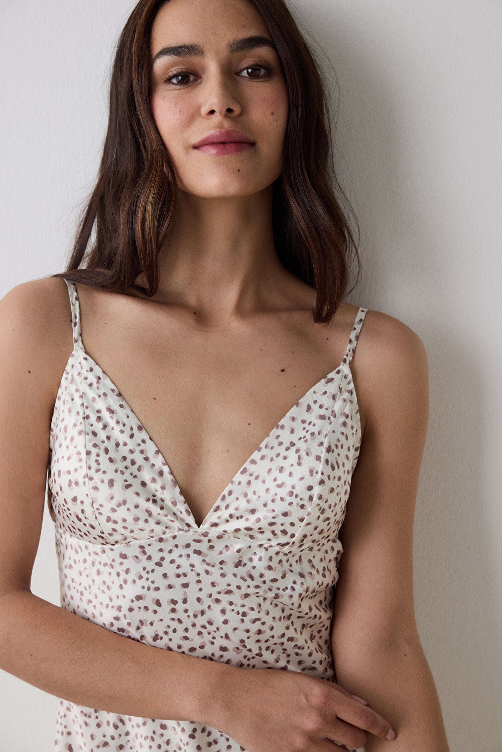 Lilah Satin Nightgown