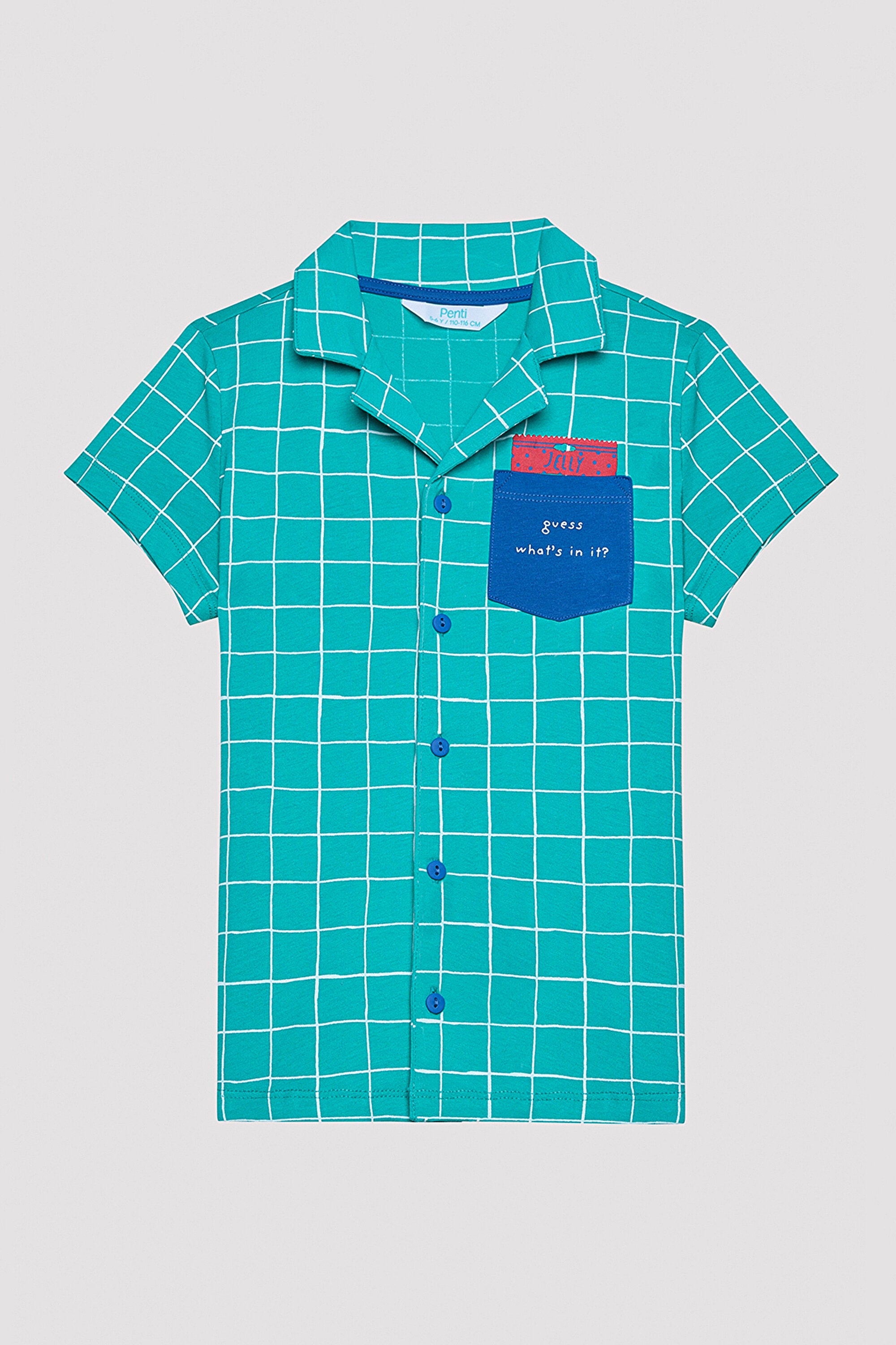 Boys Snacks Multicolored Pajama Set