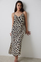 Leopard Chally Multicolored Nightgown