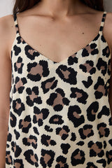 Leopard Chally Multicolored Nightgown