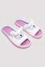 Happy White Slipper