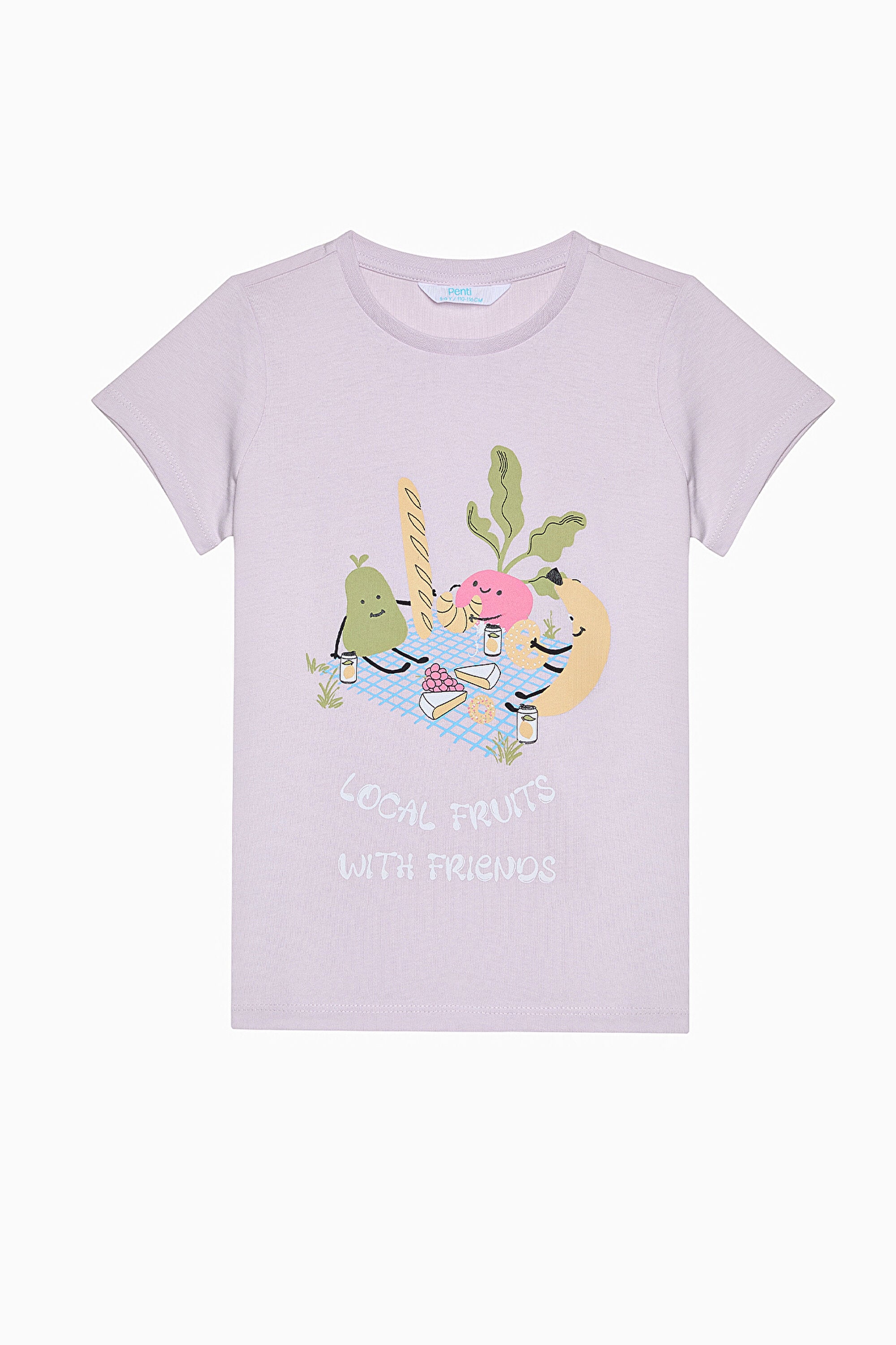 Girl Local Multicolored 2-Piece Pajama Set