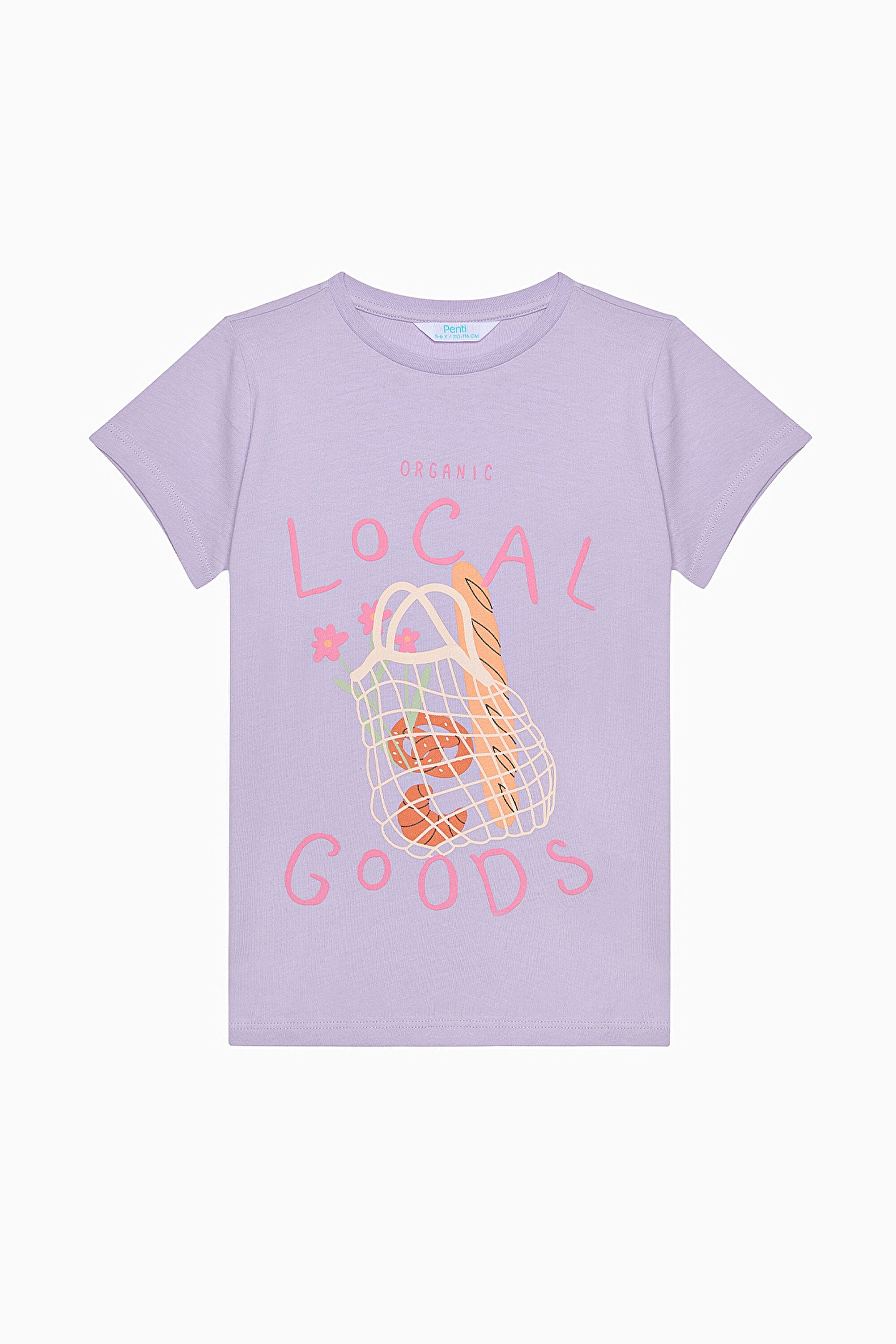 Girl Local Multicolored 2-Piece Pajama Set