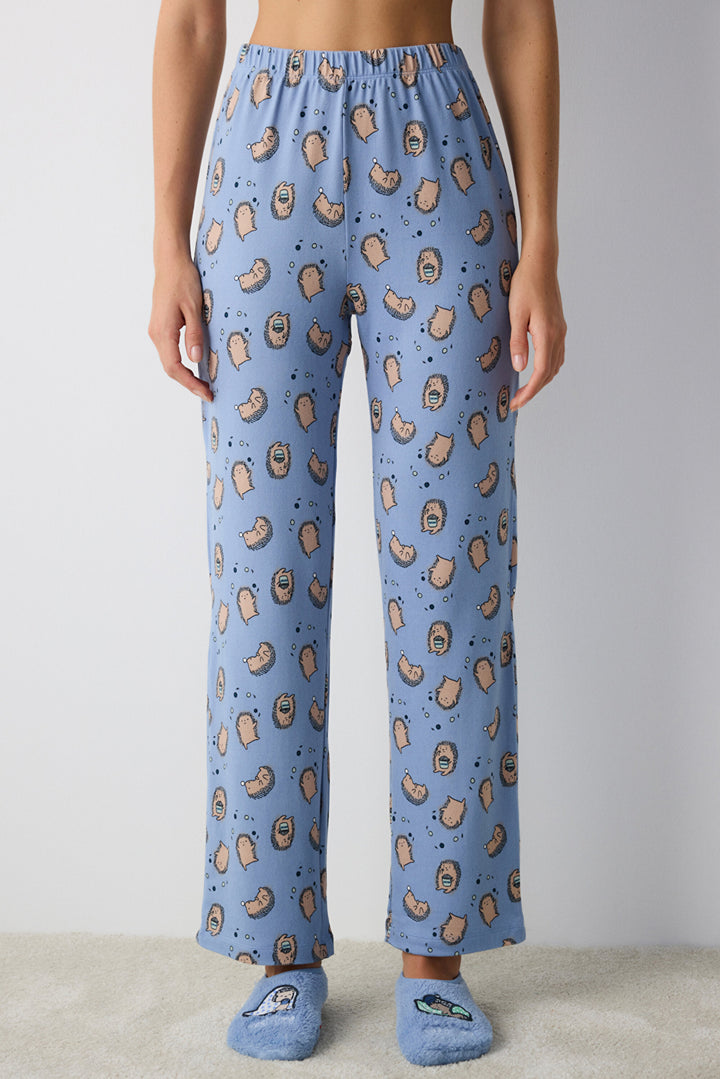 Have Fun Light Blue Thermal Pajama Bottoms