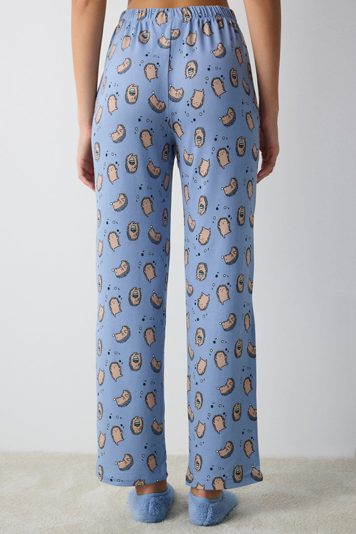 Have Fun Light Blue Thermal Pajama Bottoms