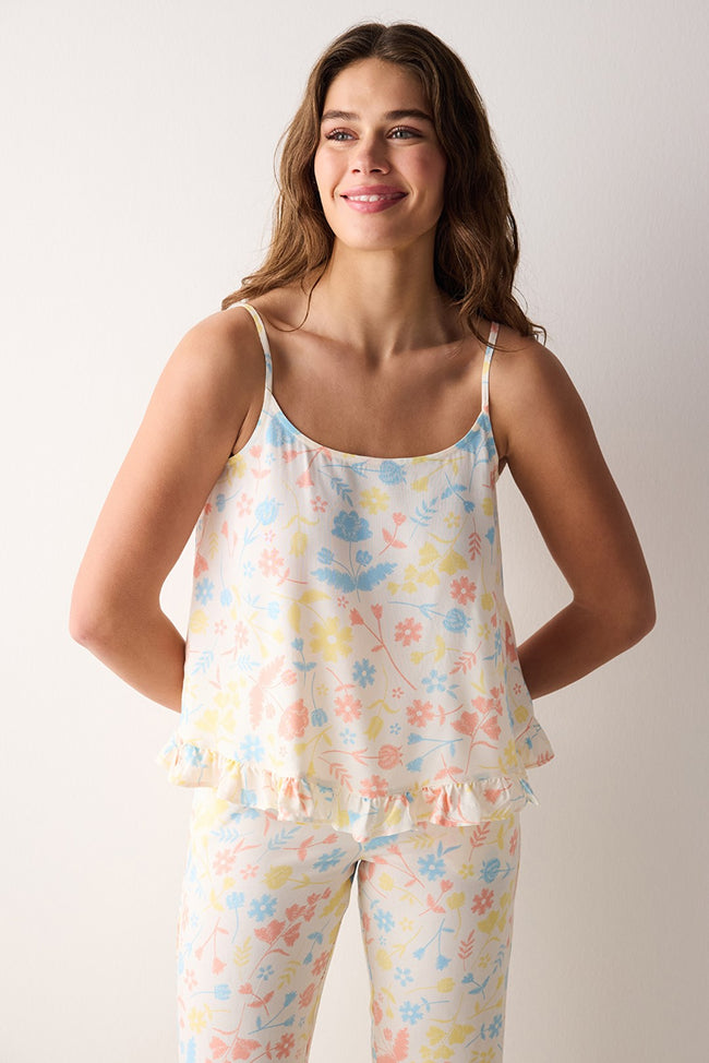 Hannah Chally Multicoloured Tank Top Hover Image