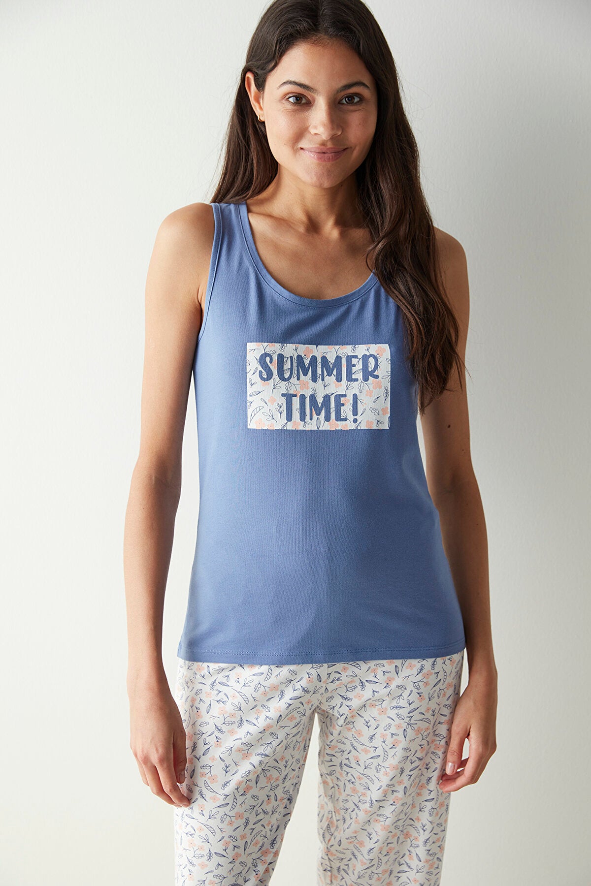 Summer Time Capri Pj Set