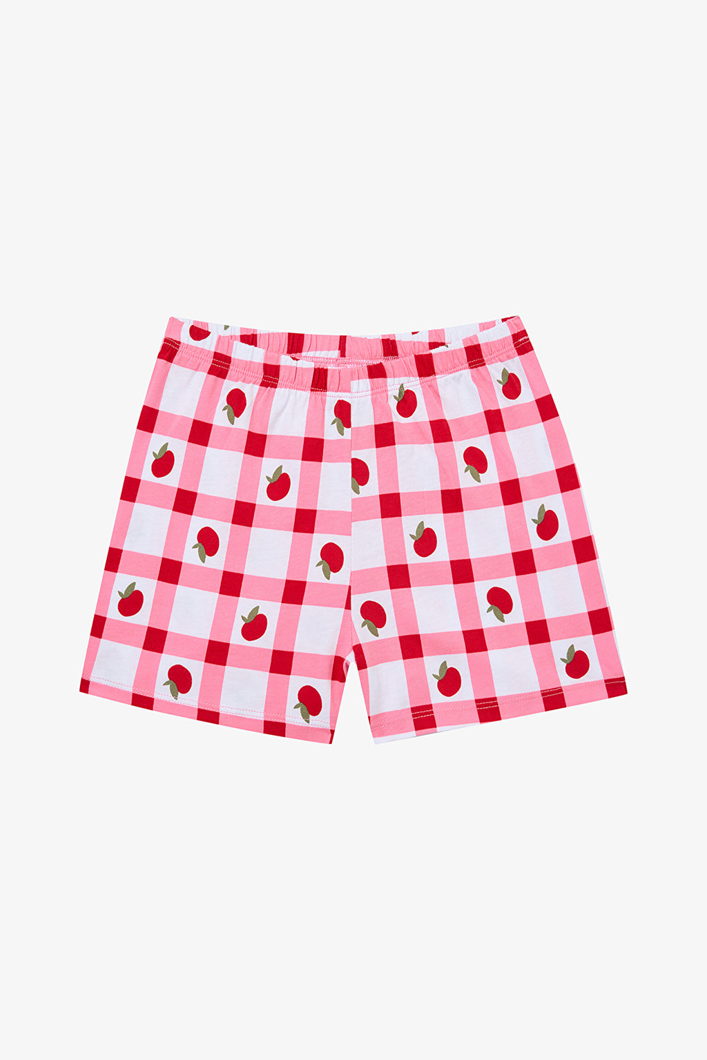 Girls Tomato Sauce Multicolored 2-Piece Pajama Set