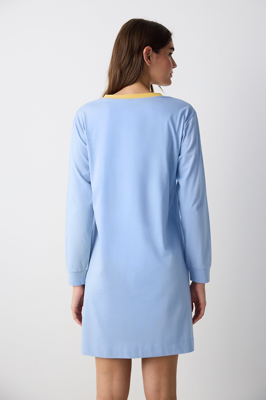 Cotton Winnie Light Blue Dress