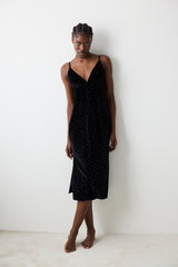 Party Velvet Black Dress