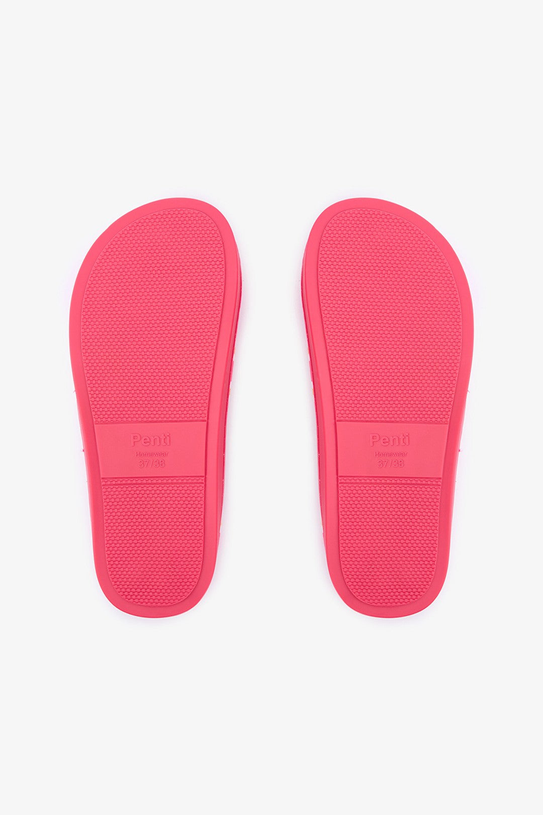 Mara Striped Off White Slippers