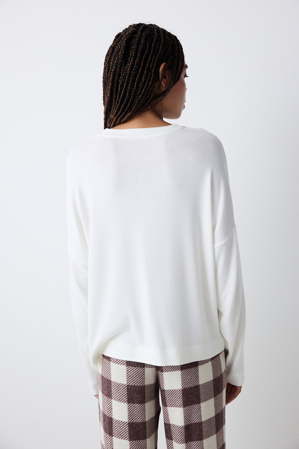 Cute Bear Ecru Sweatshirt