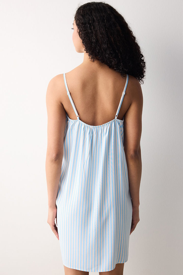 Alice Striped Blue Dress