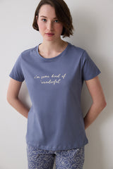 Wonderful Capri Gray Pajama Set