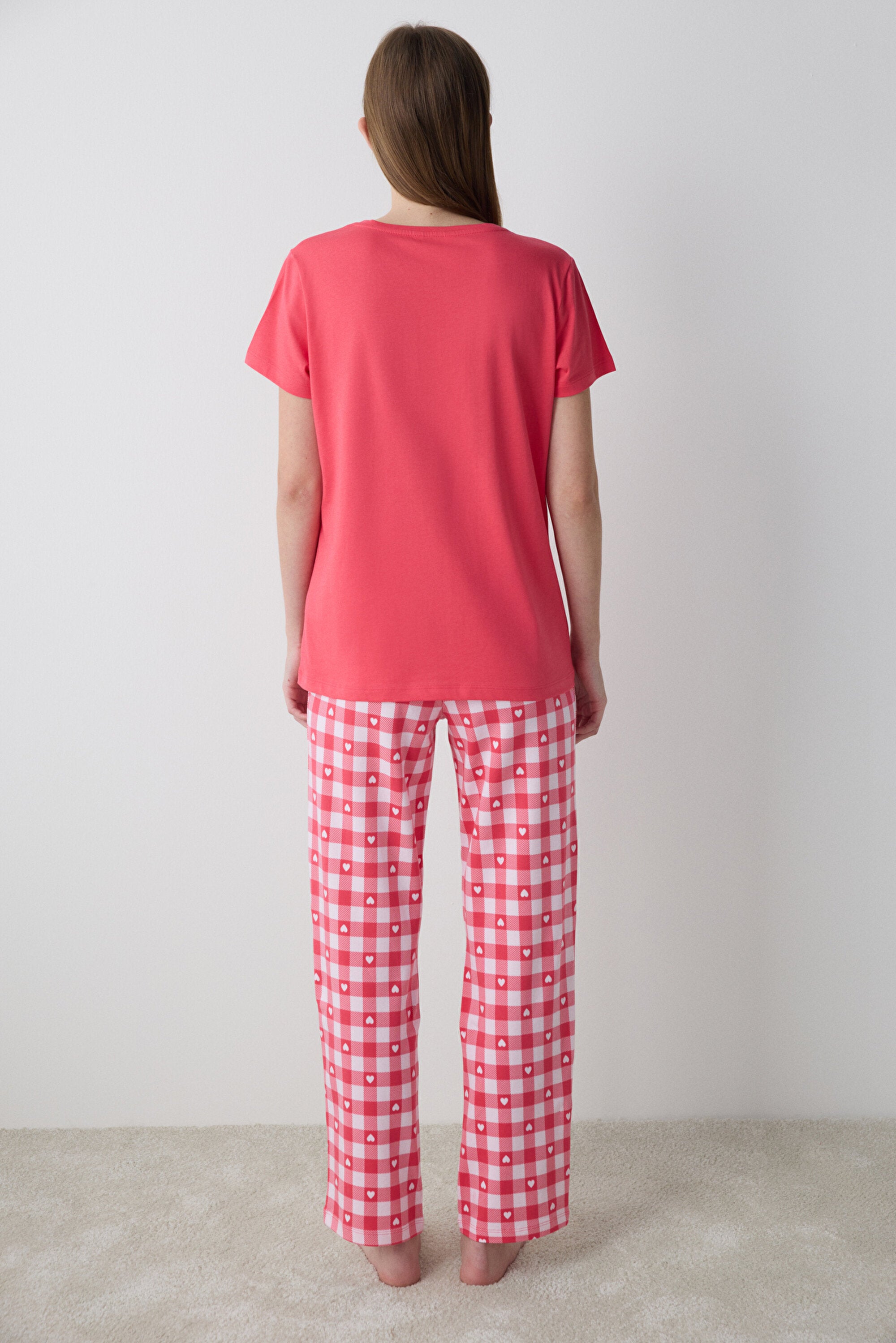 Bisou Pants Pajama Set - Penti Loves Paris Collection