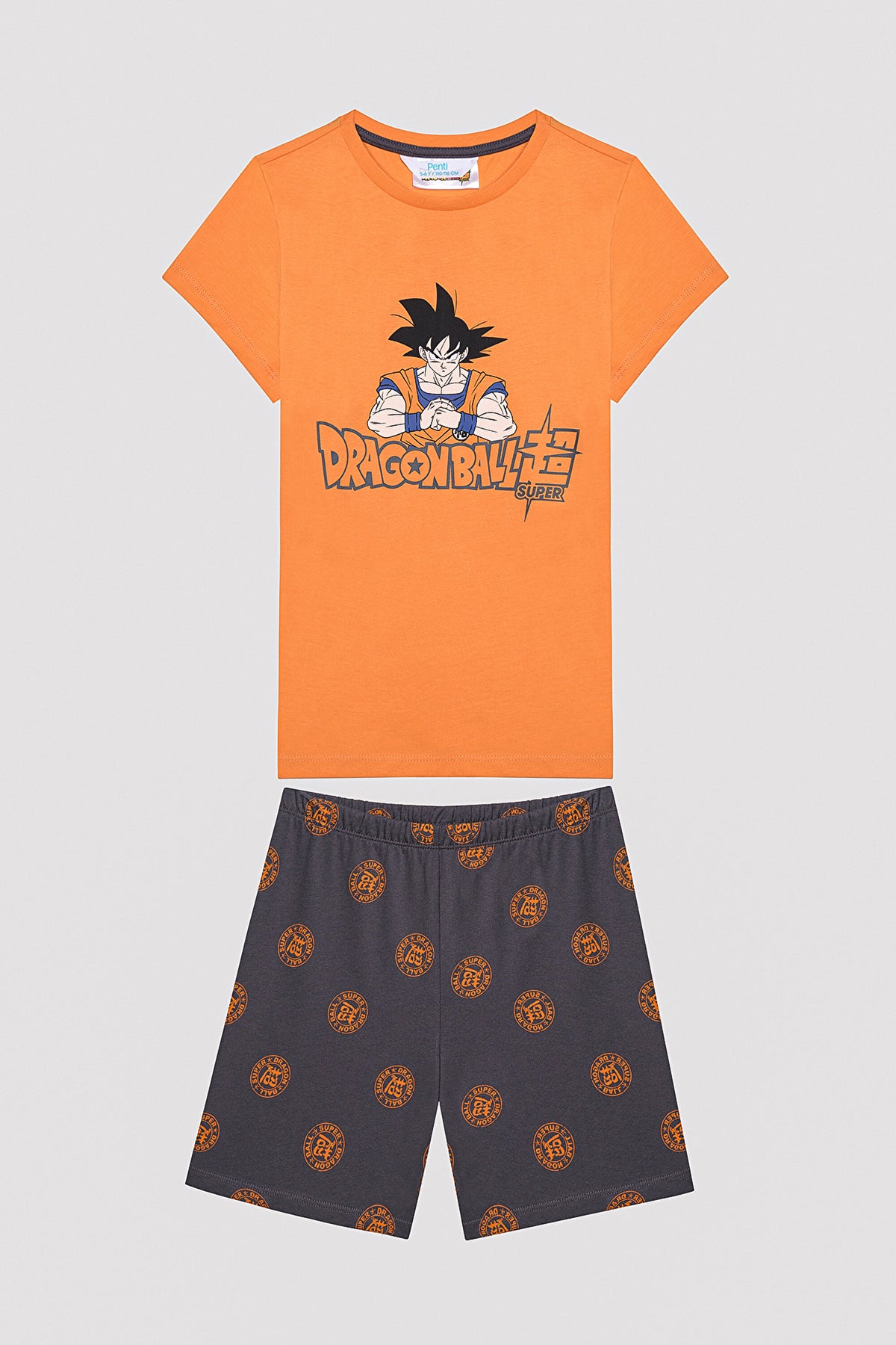 Boys Dragonball Multicolored Pajama Set