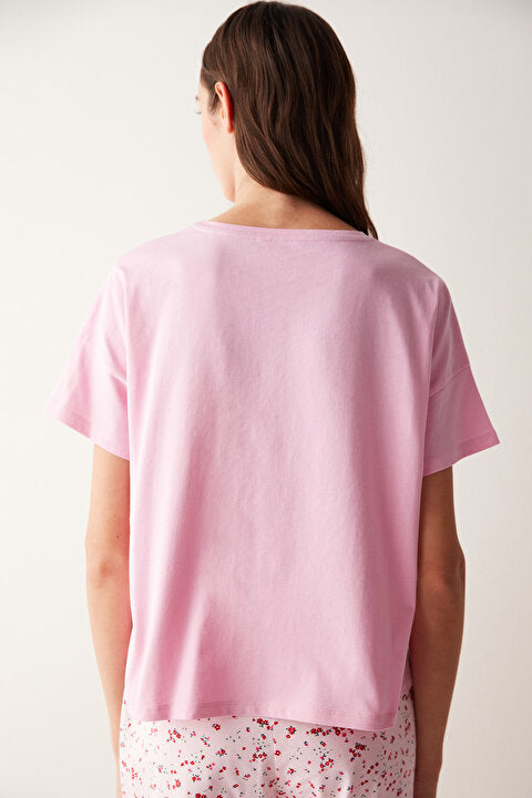 Think Pink Tshirt PJ Top