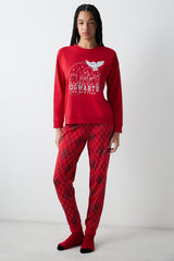 Harry Potter Magic Red Pants Pajama Set