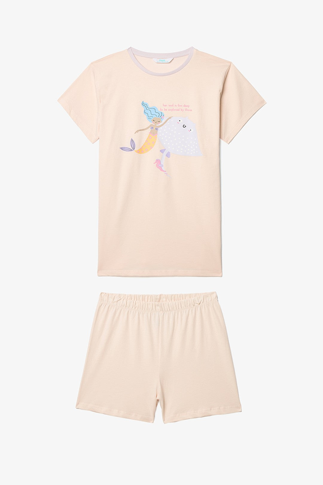 Girls Underwater 2-Piece Pajama Set
