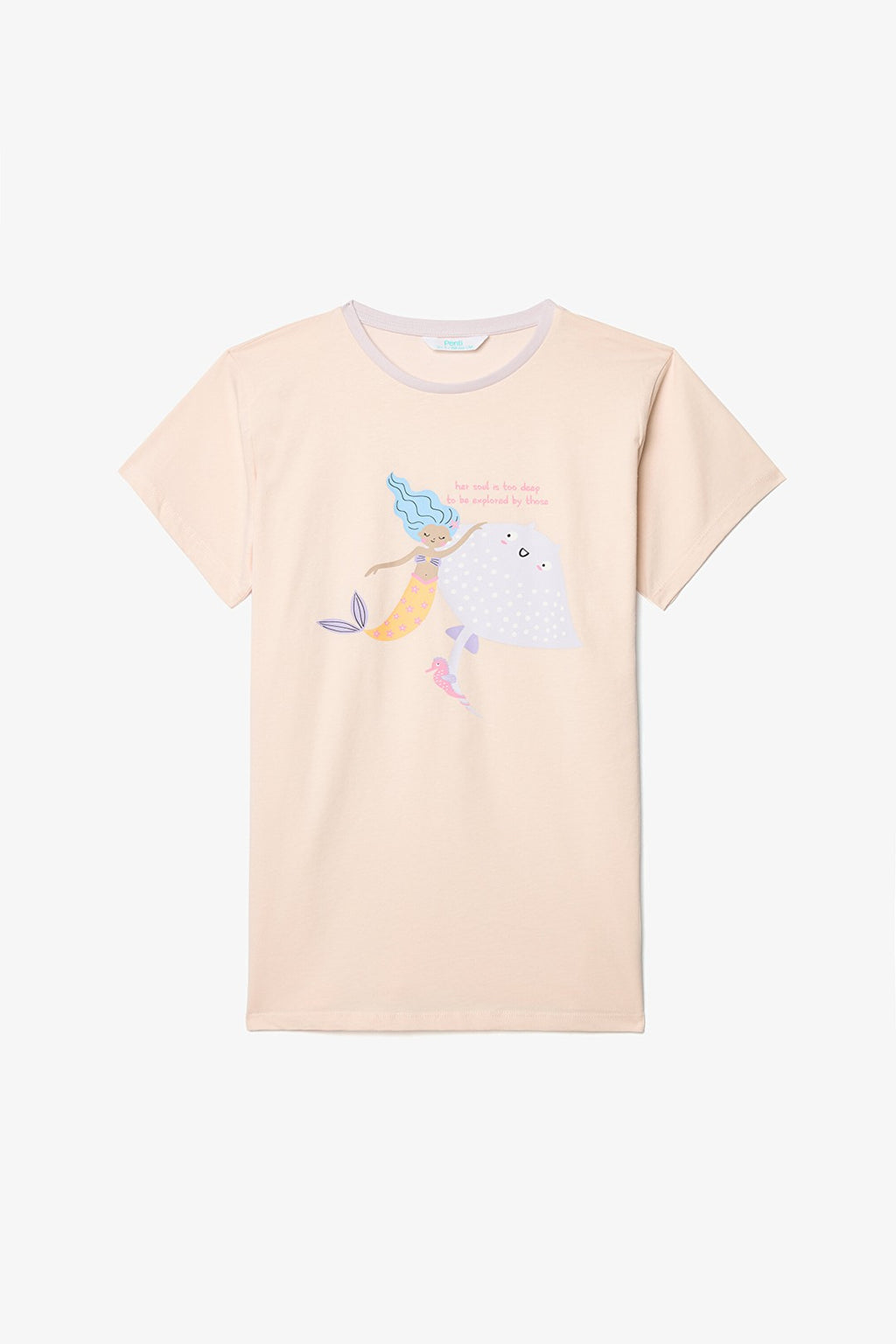 Girls Underwater 2-Piece Pajama Set