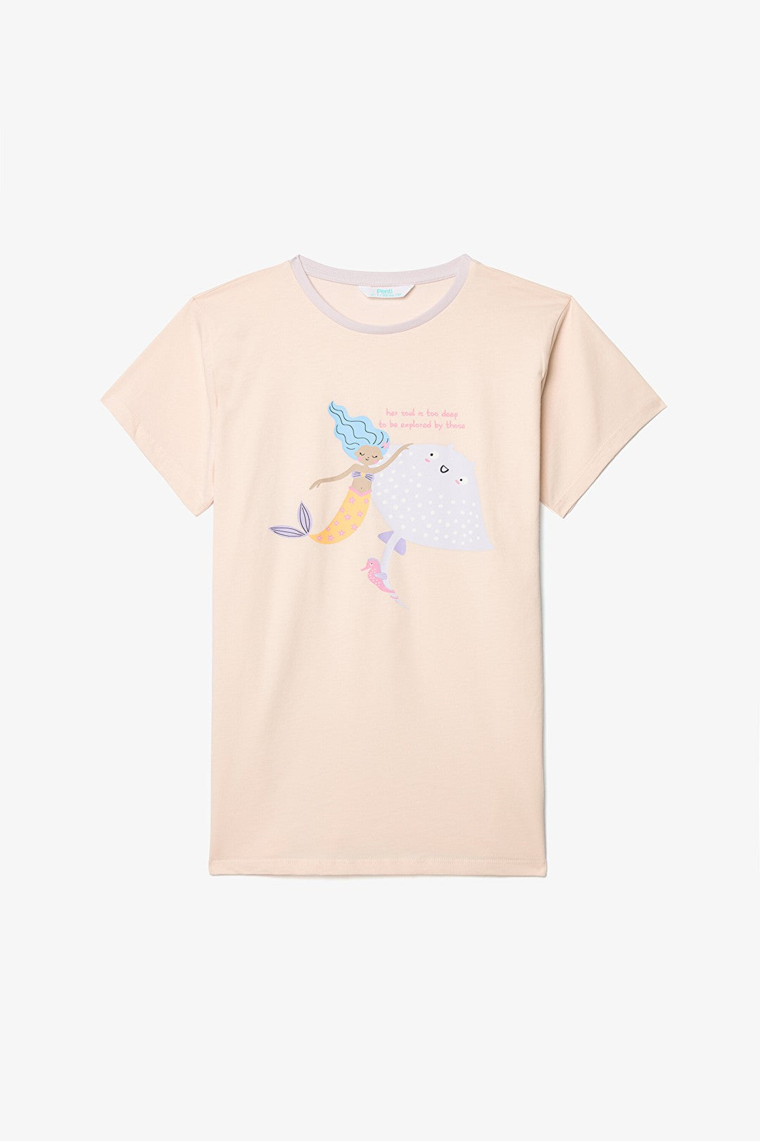 Girls Underwater 2-Piece Pajama Set