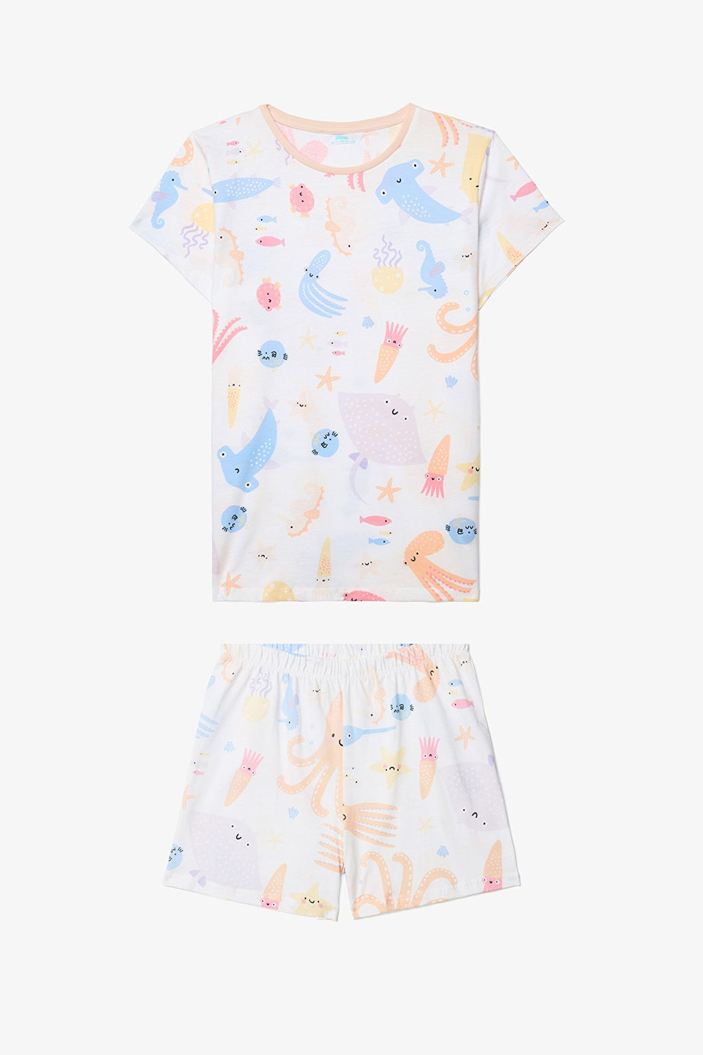 Girls Underwater 2-Piece Pajama Set