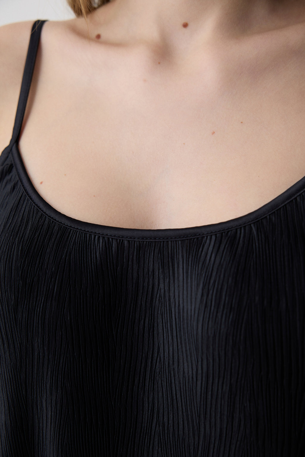 Fleur Black Nightgown - Penti Loves Paris Collection