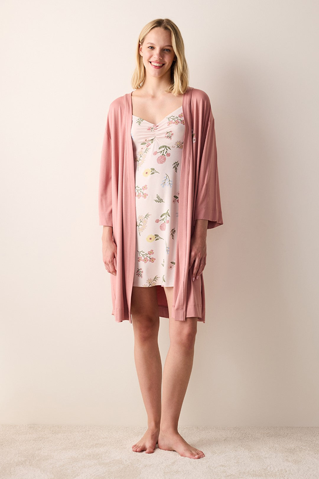 Margot Light Pink Nightgown