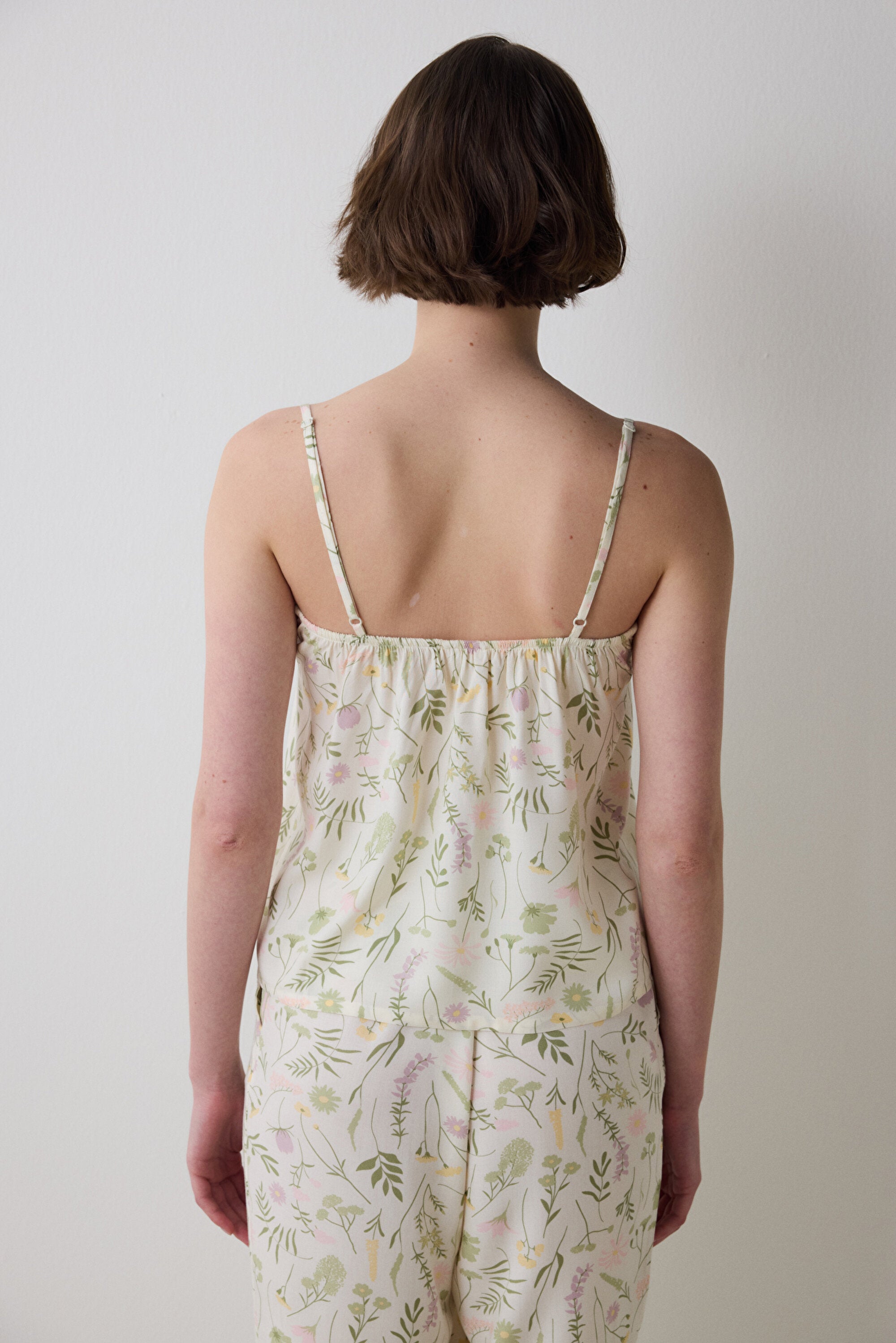 Iris Floral Multicolored Tank Top