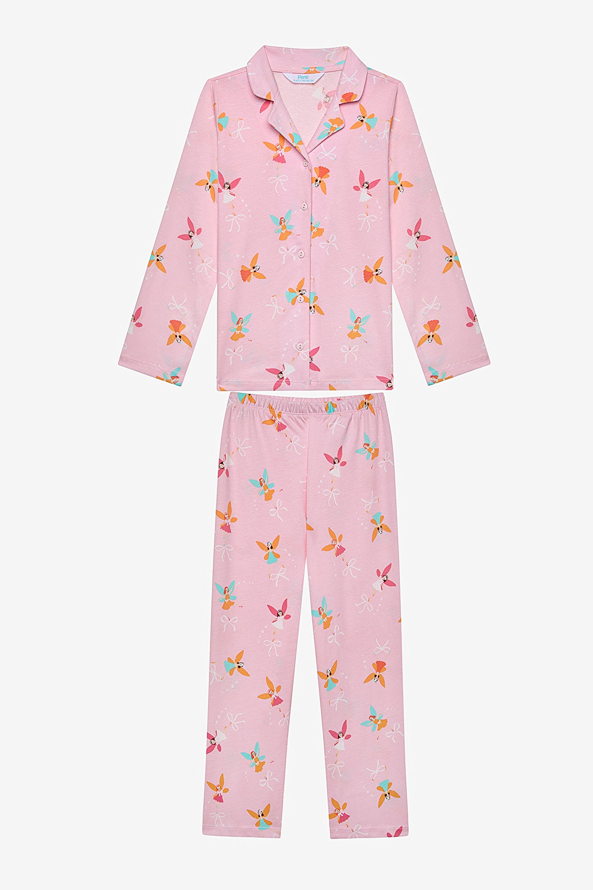 Girl Fairy Shirt Pajama Set