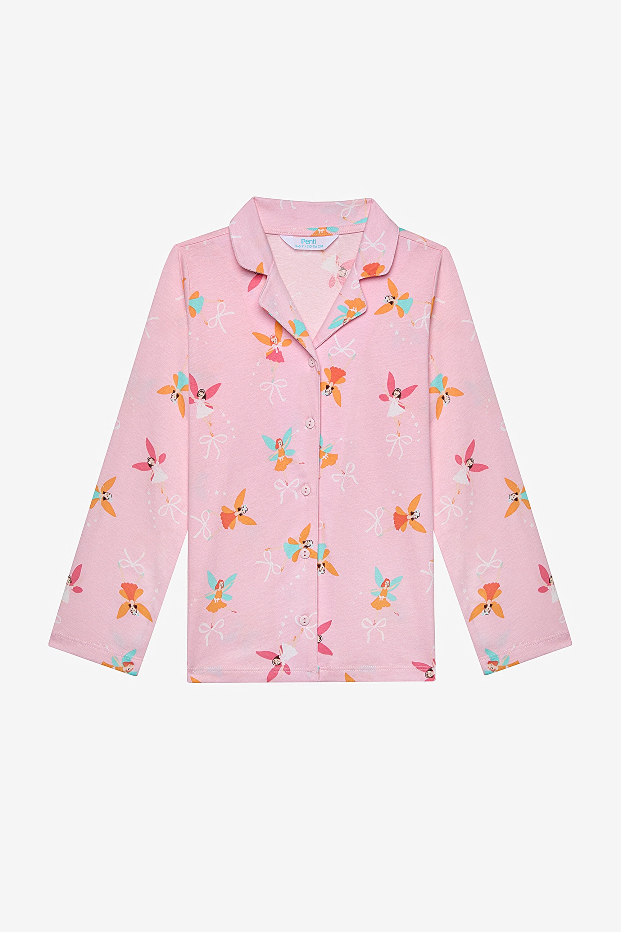 Girl Fairy Shirt Pajama Set