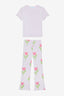 Girls Tulips Lilac Pajama Set