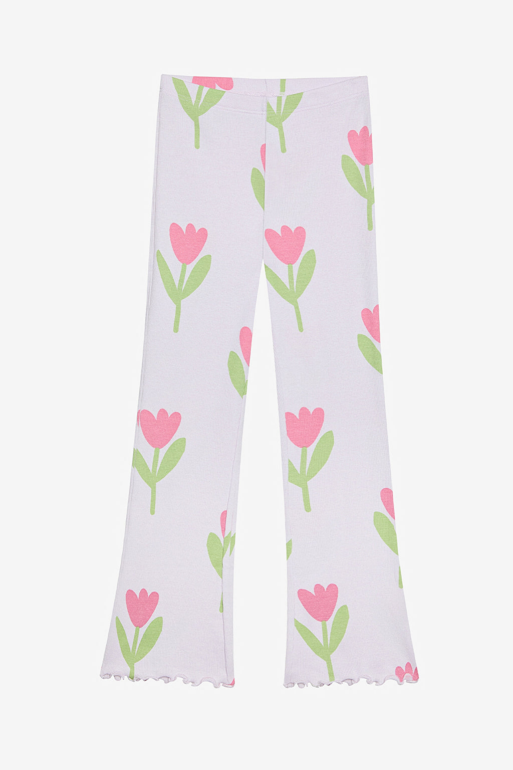 Girls Tulips Lilac Pajama Set