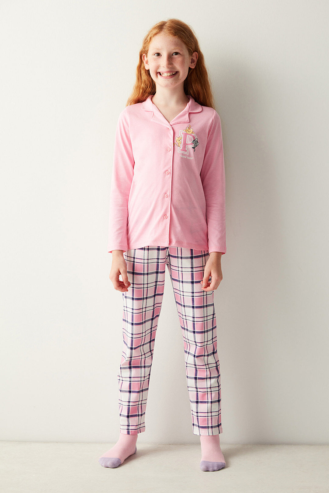 Girls Sleep LS Pyjama Set