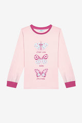 Cotton Girls Le Monde 2-Piece Multicolored Pajama Set