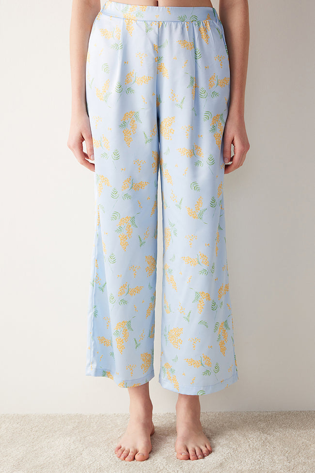 Dahlia Satin Pant PJ Bottom Hover Image