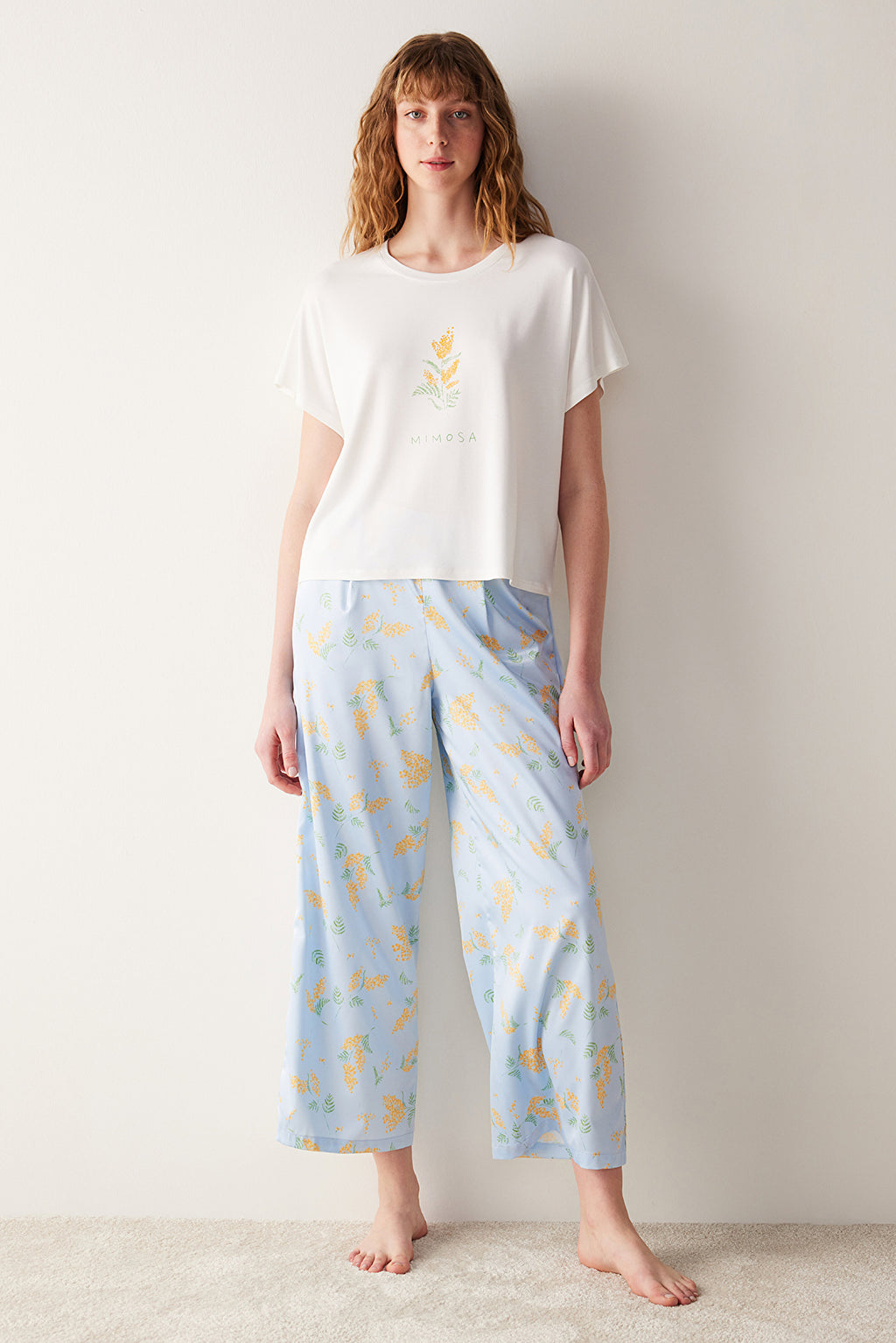 Dahlia Satin Pant PJ Bottom