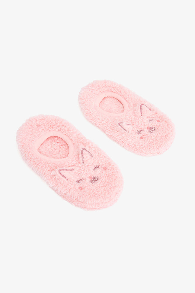 Pink Girls Sweety Non-Slip Sole House Slippers Main Image