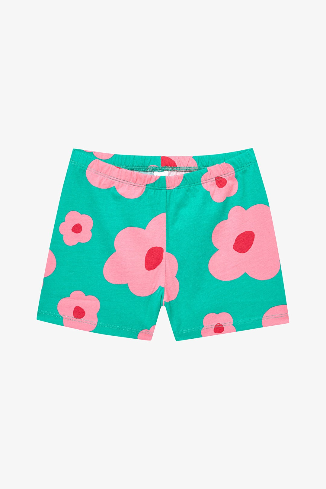 Girls' Flowers Multicolored 2-Piece Pajama Set