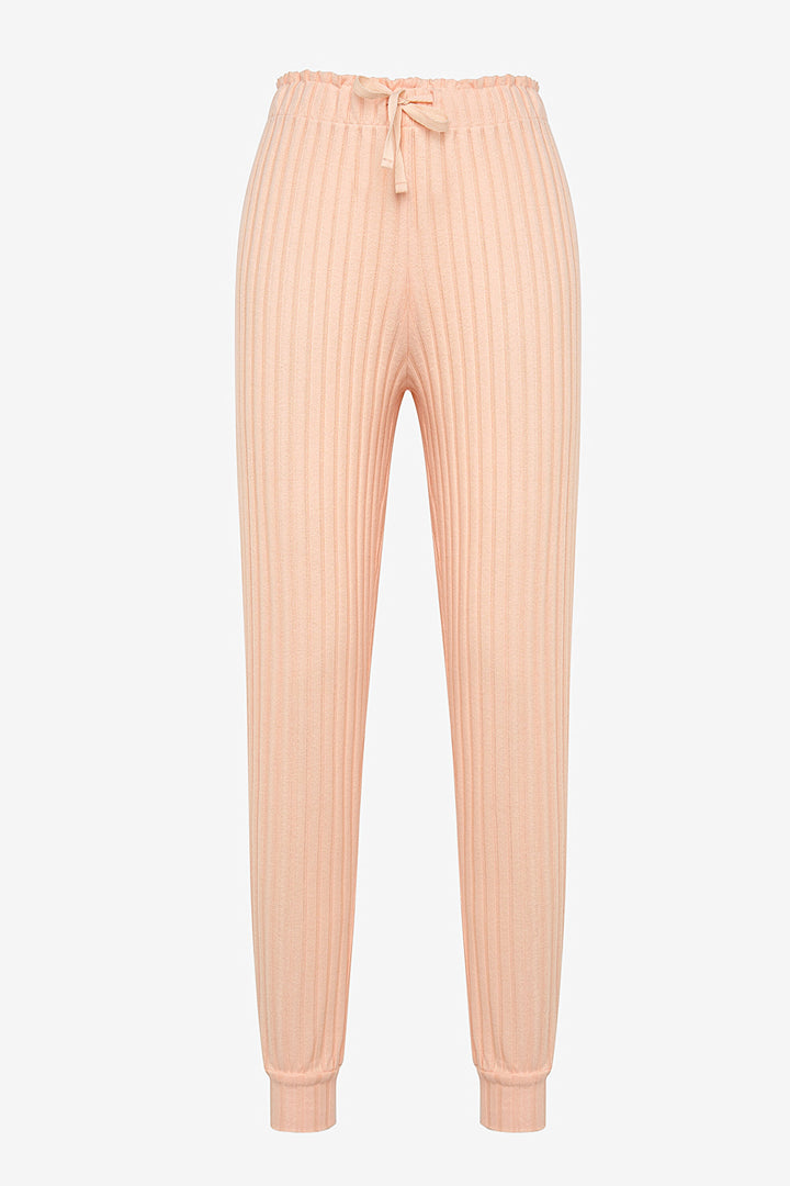 Cozy Rib Pink Trousers