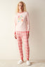 Nice Day Thermal Pink Tshirt PJ Top