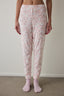 Light Pink Ellie Floral Pajama Bottoms