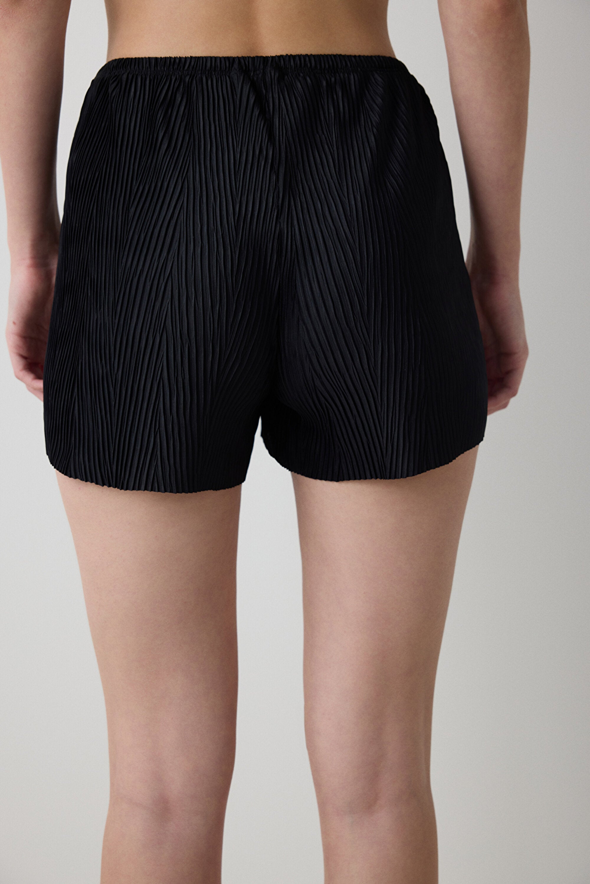 Fleur Black Shorts - Penti Loves Paris Collection