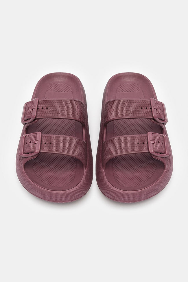Eva Fuchsia Slippers Hover Image
