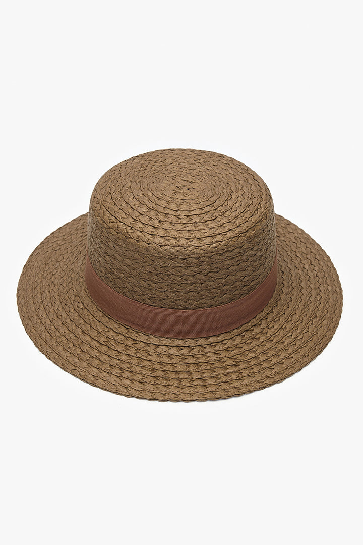 Queen Brown Beach Hat