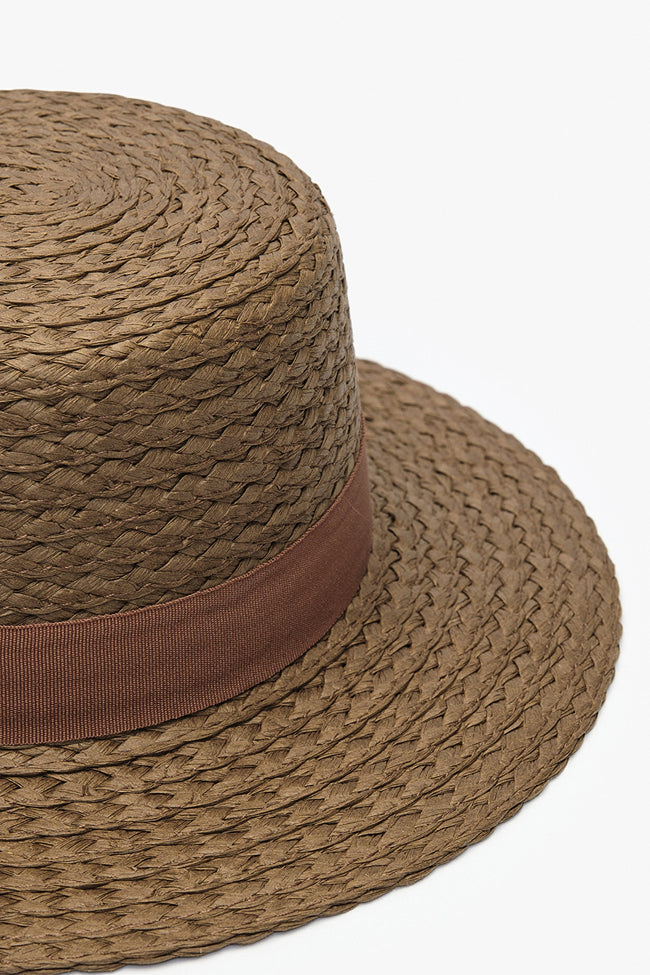 Queen Brown Beach Hat Main Image